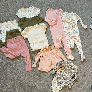 6-9M bundle of lightly worn baby girl clothes